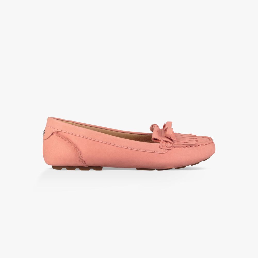 Loafers UGG Whitley Femme Marron Soldes 647ZWKNO